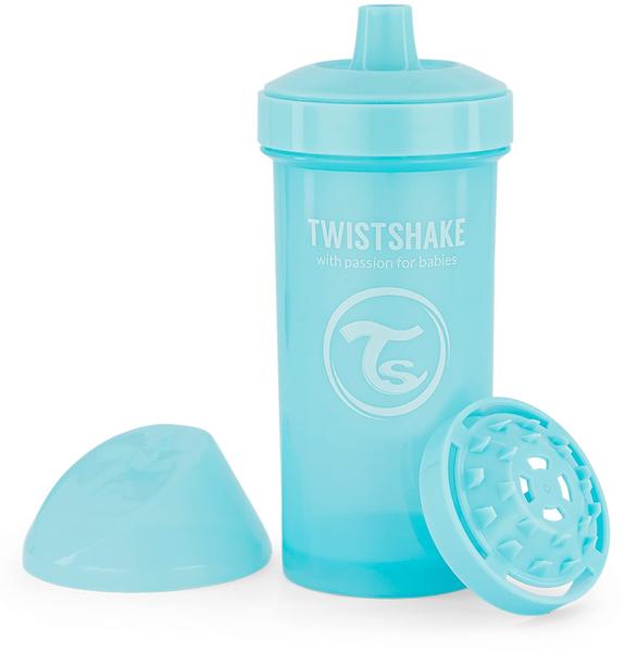Twistshake Strohhalmbecher 360 ml blau