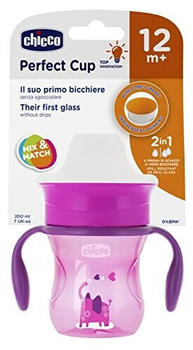 Chicco Trinkbecher Perfect girls 200 ml Silikon rosa