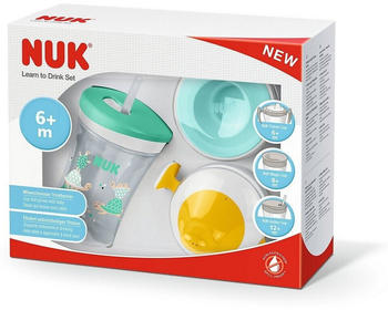 NUK Trinklernset 230 ml gr&uuml;n