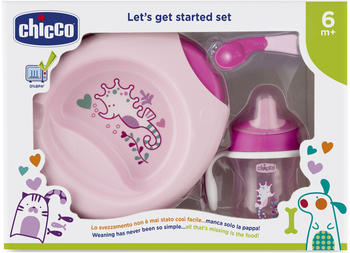 Chicco Essgeschirr Junior 16 cm (3-tlg.) rosa