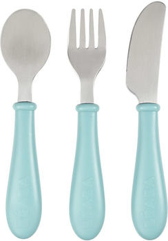 Béaba Stainless Steel Cutlery -Set Of 3 airy green