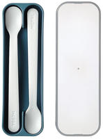 MEPAL F&uuml;tterl&ouml;ffel mio deep blue 2er Pack