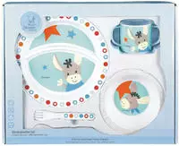 Sterntaler 6802000, Sterntaler 5tlg. Kindergeschirr-Set tuerkis