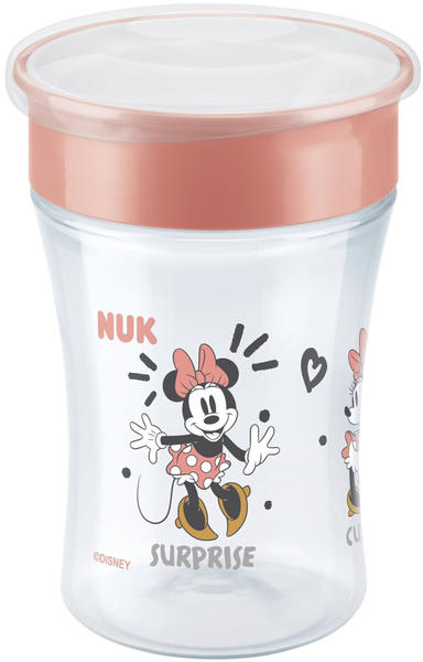 NUK Magic Cup 230ml mit Trinkrand und Deckel minnie mouse