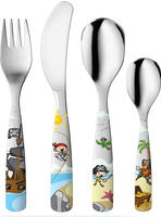 gnali & zani Kinderbesteck "Piraten" Made in Italy