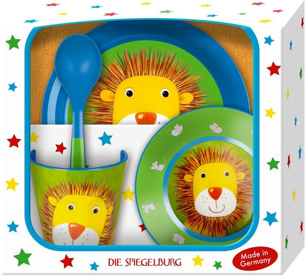 Die Spiegelburg Melamin-Geschenkset Freche Rasselbande Löwe