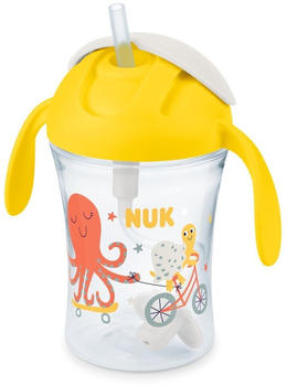 NUK 2 x Motion Cup Trinklernbecher Trinkflasche Trinkbecher 230 ml BPA frei