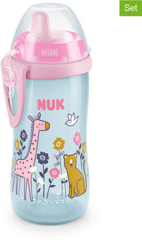 NUK First Choice Kiddy Cup Giraffe pink