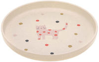 L&auml;ssig Teller "Little Mateys" in Beige - &Oslash; 18 cm
