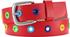 Playshoes Stylischer Kindergürtel mit bunten Ösen (601340) rot