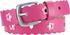Playshoes Stylischer Kindergürtel mit Bumen (601335) rosa