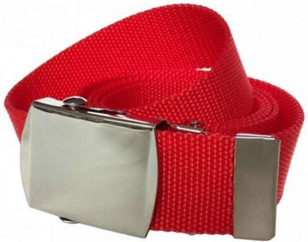 Doktor Hardstuff Kinder Gürtel mit Farbe rot