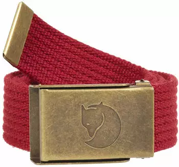 Fjällräven Kids Canvas Brass Belt lava
