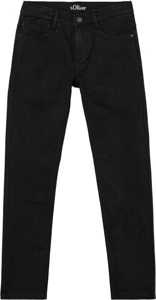S.Oliver Jeans Seattle Regular Fit Mid Rise Straight Leg Big (2134763.99Z0) black