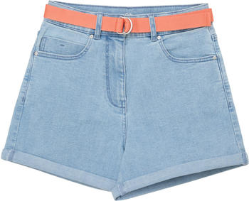 S.Oliver Girl Jeans-Shorts Loose Fit High Rise Wide Leg Big (2125088.52Z1) blue