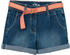 S.Oliver Girl Jeans-Shorts Loose Fit High Rise Wide Leg Reg (2127785.52Z1) blue