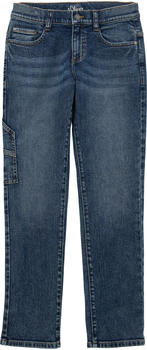 S.Oliver Boys Jeans Pete Regular Fit Mid Rise Slim Leg Big (2132120.54Z2) blue