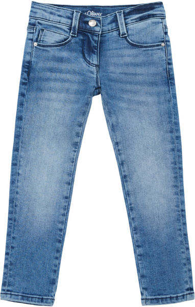 S.Oliver Girl Jeans Kathy Regular Fit Mid Rise Slim Leg Reg (2132621.55Z6) blue