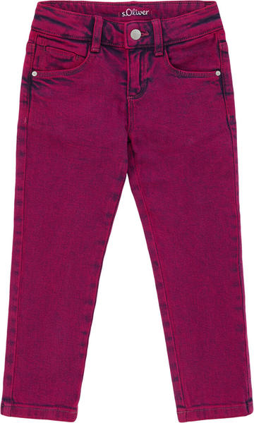 S.Oliver Girl Jeans Kathy Regular Fit Mid Rise Slim Leg Reg (2133518.45Z9) rose