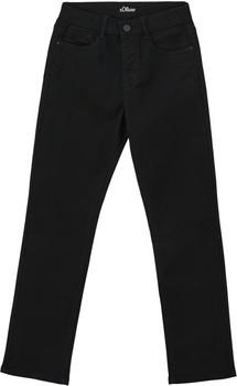 S.Oliver Girl Jeans Regular Fit High Rise Straight Leg Slim (2133543.99Z8) black