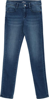 S.Oliver Girl Jeans Suri Regular Fit Mid Rise Slim Leg Reg (2133546.56Z6) blue