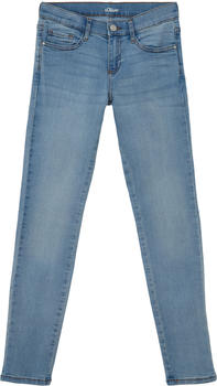 S.Oliver Girl Jeans Suri Regular Fit Mid Rise Slim Leg Reg (2151992.53Z2) blue