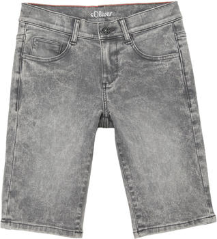 S.Oliver Girl Jeans-Bermuda Seattle Regular Fit Mid Rise Slim Leg Big (2129515.94Z4) grey