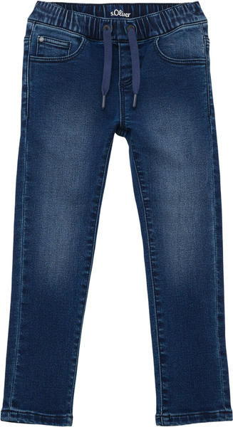 S.Oliver Jeans Joggstyle Brad Slim Fit Mid Rise Slim Leg Reg (2132436.57Z6) blue