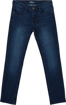 S.Oliver Boys Jeans Seattle Regular Fit Mid Rise Slm Leg Reg (2152180.58Z4) blue