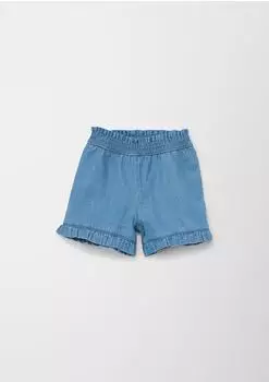 S.Oliver Jeans -Shorts Regular Fit High Rise Elastischer Bund (2143049) blue