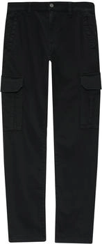 S.Oliver Hose Pete Regular Fit Mid Rise Straight Leg Cargotaschen (2149619.9999) schwarz
