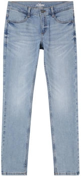s.Oliver Jeans Seattle Regular Fit Mid Rise Slim Leg (2152326.52Z4) blau