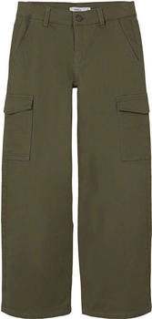 Name It Nkfrose Wide Twill Cargo 8108 Ba Noos (13220718) deep lichen green