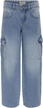 Only Kogharmony Wide Cargo Carrot Pim Noos (15277752) Light Blue Denim