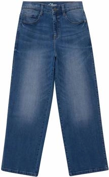 s.Oliver Jeans Baggy / Relaxed Fit / Mid Rise / Wide Leg / blau 2171908.55Z2.