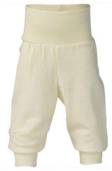 Engel Natur Baby Hose mit Nabelbund aus Merinowolle beige/natur (703501-01-6268)