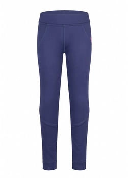 Trollkids Girl's Rondane Winter Tights Leggings deepviolet/darkpink