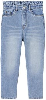 Vertbaudet Mom-fit-Jeans blau
