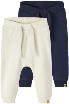 Name It Junge Mädchen Sweathose 2-Pack Nbntakki Dark Sapphire (13212948)