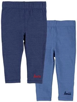 Levi's Mädchen Junge 2-Pack Leggings blau (1EF670)