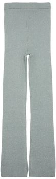 s.Oliver Strickhose mit Flared Leg und Metallic-Effekt (2156594.5242) blau