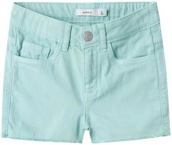 Name It Twill Shorts Nkfrose Blue Light - Mädchen - Gr. (13239003_bluelight)