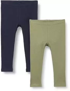 Pippi Leggings 2er Pack Deep Lichen Green Junge (5877_959)