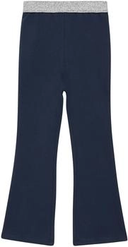 s.Oliver Flared-Leg-Leggings mit Glitzerbund blau 2171170.5952.