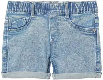 s.Oliver Jeans-Shorts / Mid Rise / Elastikbund / blau 2163869.53Z4.