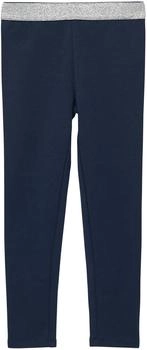 s.Oliver Ankle-Leggings mit Glitzerbund blau 2171957.5836.