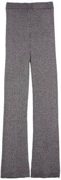 s.Oliver Strickhose mit Flared Leg und Metallic-Effekt / lila 2156594.4892.
