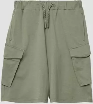 s.Oliver Bermuda mit Cargotaschen im Loose Fit / Grün 2164640.7807.