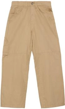 s.Oliver Hose Baggy / Relaxed Fit / Mid Rise / Wide Leg / Beige 2162558.8195.