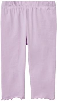 s.Oliver Capri Leggings aus Baumwollstretch mit Elastikbund lila 2163416.4222.